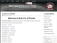 Tablet Screenshot of florida.bacaworld.org